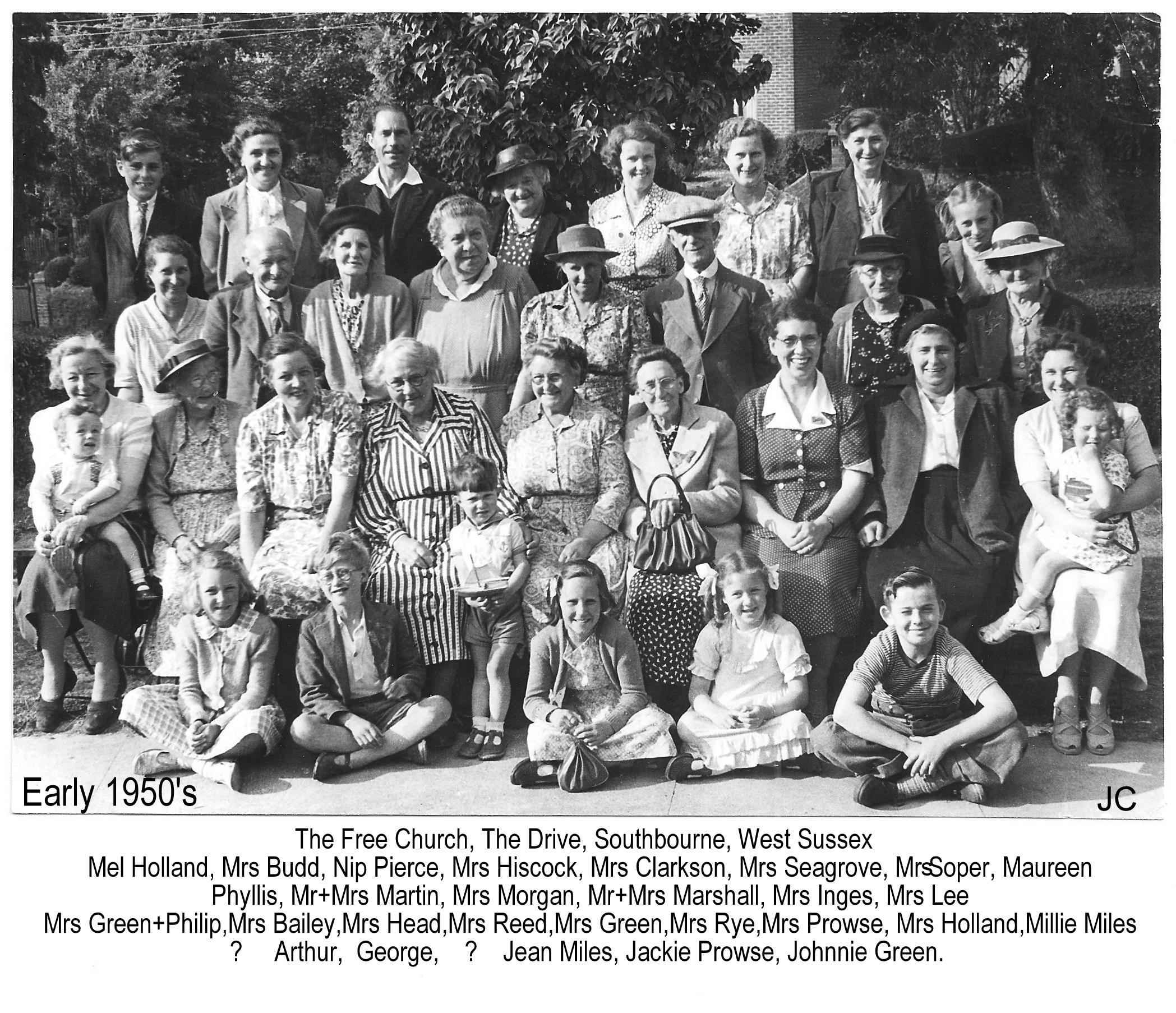 Free Church Outing 1950s
