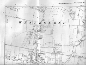 Southbourne 1933 Map North Breach