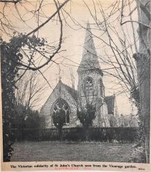 St.-Johns-Church-from-Vicarage-garden-1974